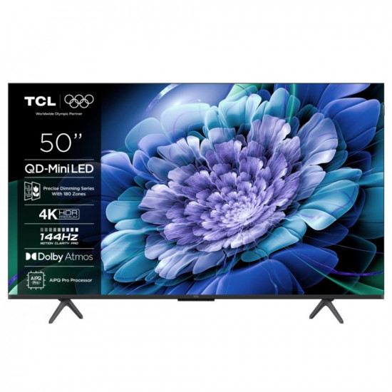 TCL 50C61K Smart TV 4K UHD Mini LED HDR 2025 50