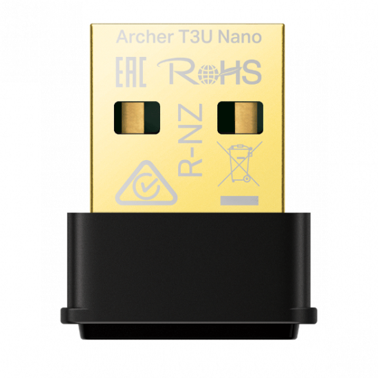 TP-LINK Mini Dual Band Wi-Fi USB Adapter AC1300 V1 (ARCHER T3U NANO) (TPARCHERT3UNANO)