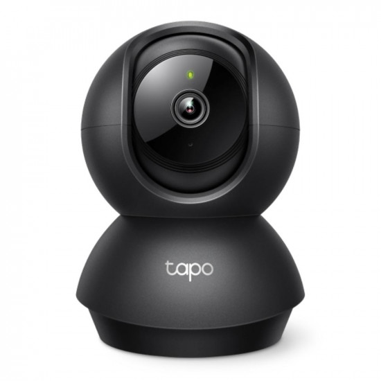 TP-LINK Pan/Tilt Home Security Wi-Fi Camera 2Κ Black (TAPO C211) (TPC211)