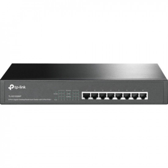 TP-Link 8-Port Gigabit Desktop/Rackmount Switch with 8-Port PoE+ (TL-SG1008MP) (TPTL-SG1008MP)