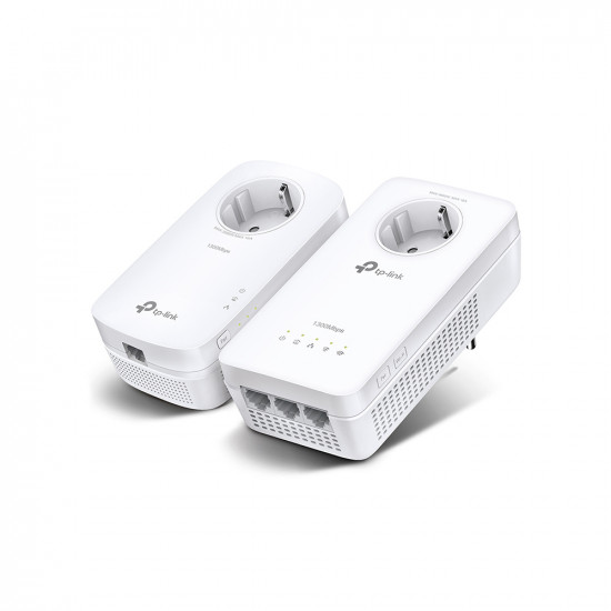 TP-LINK Powerline AV1300 Gigabit Passthrough Starter Wi-Fi Kit (TL-WPA8631P KIT) (TPTL-WPA8631PKIT)