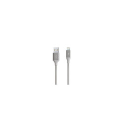 ttec AlumiCable Lightning Charge/Sync Cable Silver (2DK16G) (TTEC2DK16G)