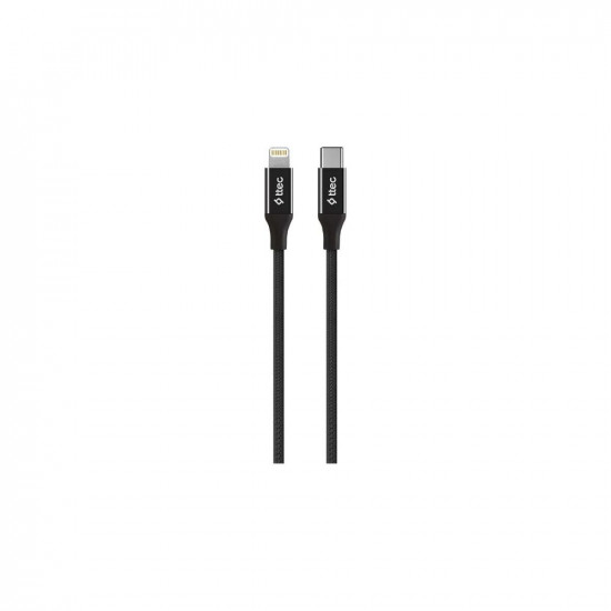 ttec AlumiCable Type C - Lightning Fast Charging Cable 150cm Black (2DK41S) (TTEC2DK41S)
