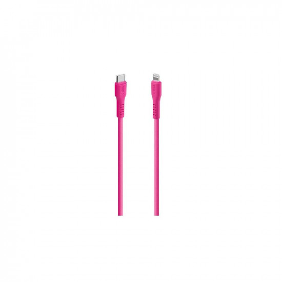 ttec Type-C - Lightning Charge / Data Cable 120cm Neon Pink (2DK60NP) (TTEC2DK60NP)