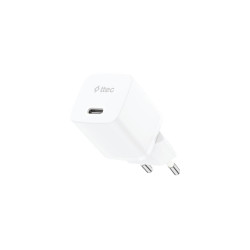 ttec SmartCharger GAN 20W PD Travel Fast Charger White (2SCG20B) (TTEC2SCG20B)