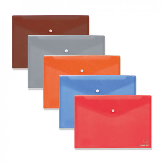 Typotrust Φάκελος με Κουμπί A5 (Διάφορα Χρώματα) (FP25005) (TYPFP25005)