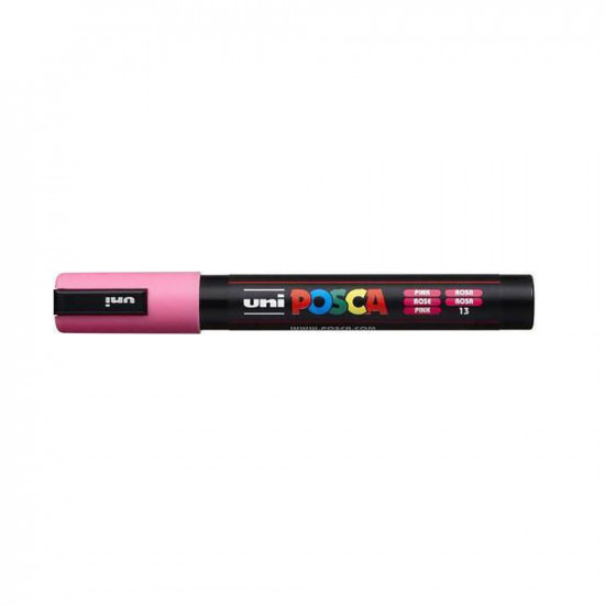 Uni-Ball Μαρκαδοροι Posca Pc-5M Medium Pink (PC5MMPK) (UNIPC5MMPK)