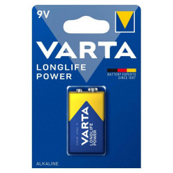 Varta Alkaline battery Longlife Power 6LR61/9V 4922 (High Energy) (VART16804)