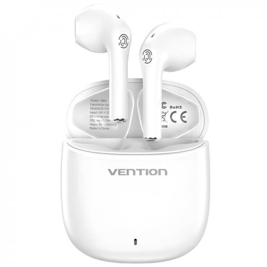 VENTION True Wireless Bluetooth Earbuds Elf E02 White (NBGW0) (VENNBGW0)
