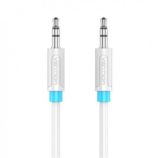 VENTION TRS 3.5mm Male to Male Audio Cable 0.8M White (VAS-A65-W080) (VENVAS-A65-W080)