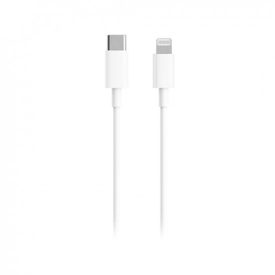 Xiaomi Regular USB 2.0 Cable USB-C male - Lightning Λευκό 1m (BHR4421GL) (XIABHR4421GL)