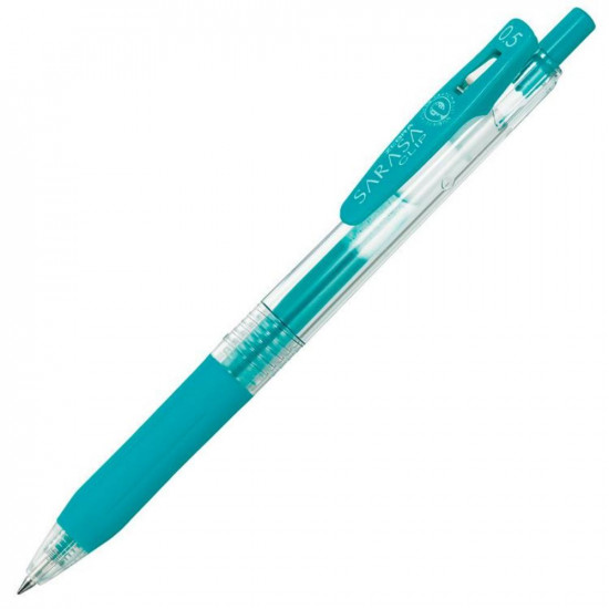 Zebra Sarasa Clip 0.5 Gel Pen Cyan (ZB-45132) (ZEB45132)