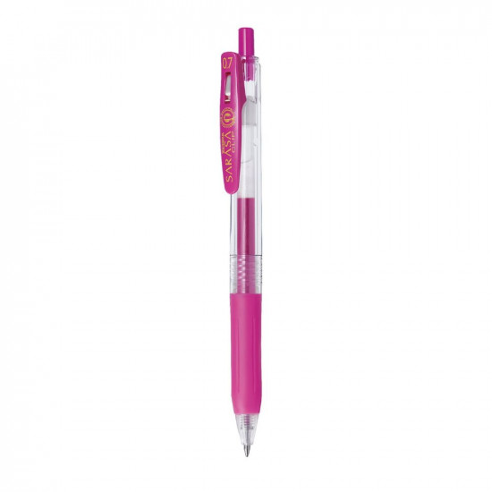 Zebra Sarasa Clip Gel Pen 0.7 Φούξια (ZB-45147) (ZEB45147)