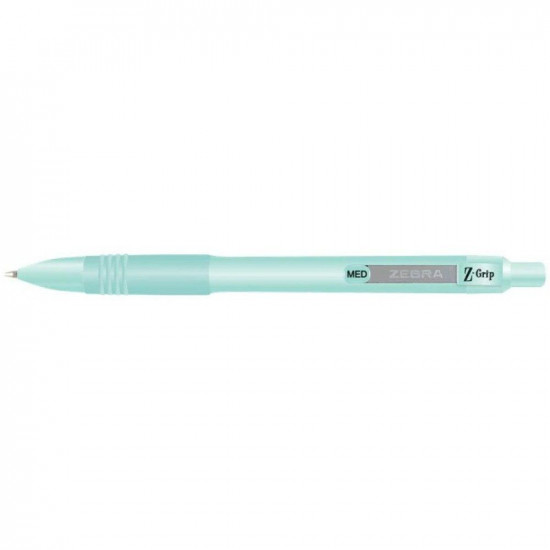 Zebra Στυλό Ballpoint Pastel Green 1.0mm με Μπλε Μελάνι Z-Grip Smooth (ZB-91804) (ZEB91804)