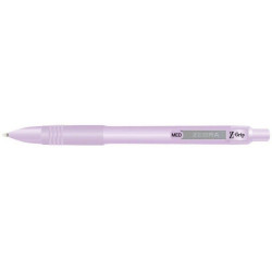 Zebra Στυλό Ballpoint Pastel Purple 1.0mm με Μπλε Μελάνι Z-Grip Smooth (ZB-91808) (ZEB91808)