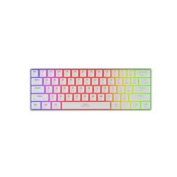 Genesis Gaming Keyboard Thor 660 G2 US White Wireless RGB Mechanical Cateron Red (NKG-1917) GNSNKG-1917)
