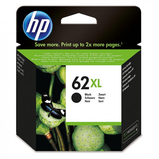HP Μελάνι Inkjet No.62XL Black (C2P05AE) (HPC2P05AE)