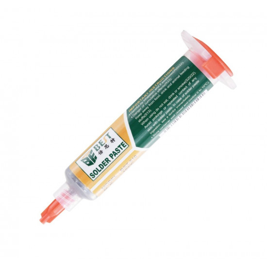 BEST Solder Paste BST-510, Sn/63/Pb37, 10cc- BEST