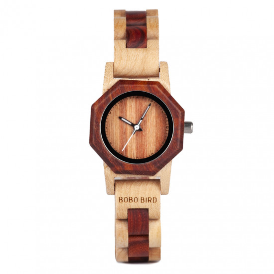 Bobo Bird GM026-1 Womens Quartz Wooden Watch