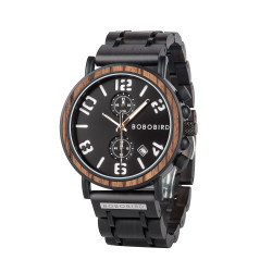 Bobo Bird GS026-4 Mens Quartz Wooden Watch