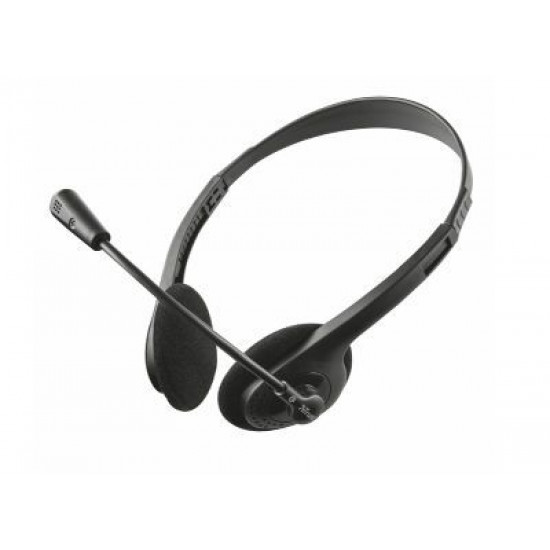 Trust Ziva Chat Headset - Μαύρο 21517