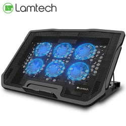 LAMTECH LAPTOP COOLING FLEXI STAND 6 FANS 9982018021523