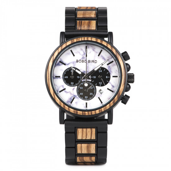 Bobo Bird GP009-4 Mens Quartz Wooden Watch