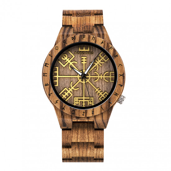 Bobo Bird GT016-3 Mens Quartz Wooden Watch