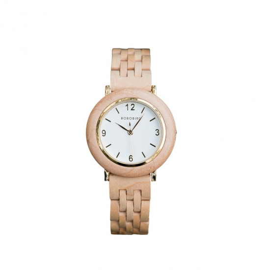 Bobo Bird GT025-3 Womens Quartz Wooden Watch