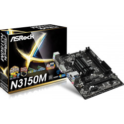  M-ATX N3150/QC 2DDR3 VGA GL S3 U3 HDMI DVI 1PCIE16X N3150M-Asrock 