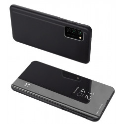 POWERTECH θήκη Clear View MOB-1642 για Samsung A72 5G, μαύρη- POWERTECH