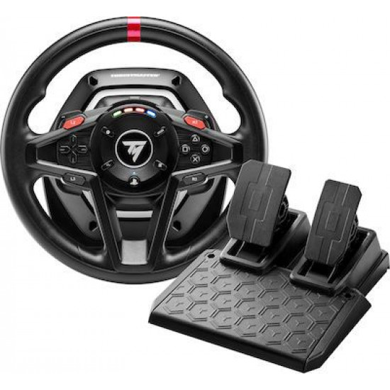 Thrustmaster T128 Τιμονιέρα με Πετάλια για PC / PS4 / PS5 με 900° Περιστροφής