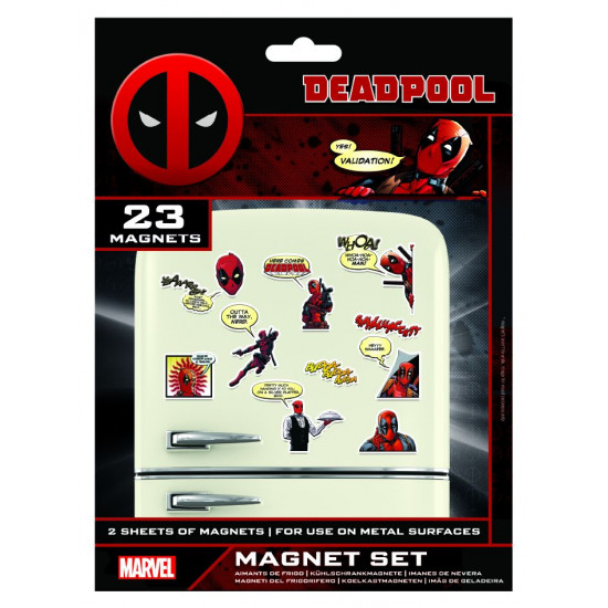 Pyramid Marvel: Deadpool Magnet Set (MS65084) 5050293650845
