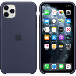 ΘΗΚΗ IPHONE 11 PRO MAX MWYW2ZM/A SILICONE COVER MIDNIGHT BLUE PACKING OR