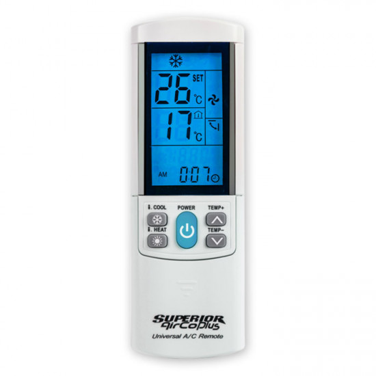 SUPERIOR AIRCO PLUS 4000 in 1 Universal Τηλεχειριστήριο για air conditions. - SUPERIOR