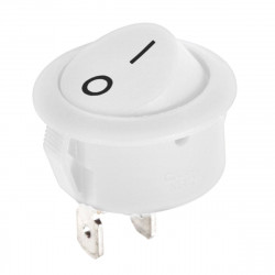 Διακόπτης ON-OFF 10A 250V Λευκός - DM-0080