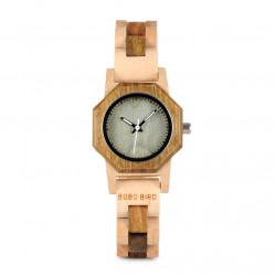 Bobo Bird GM025-1 Womens Quartz Wooden Watch