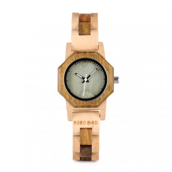 Bobo Bird GM025-1 Womens Quartz Wooden Watch