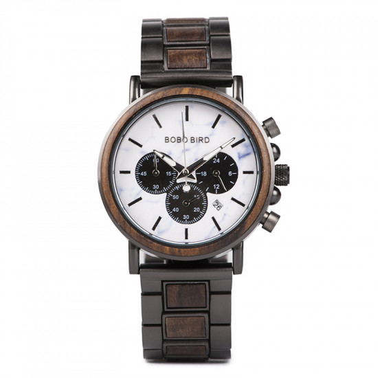 Bobo Bird GP009-5 Mens Quartz Wooden Watch