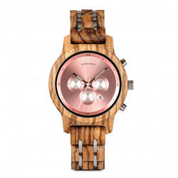 Bobo Bird GP018-3 Womens Quartz Wooden Watch