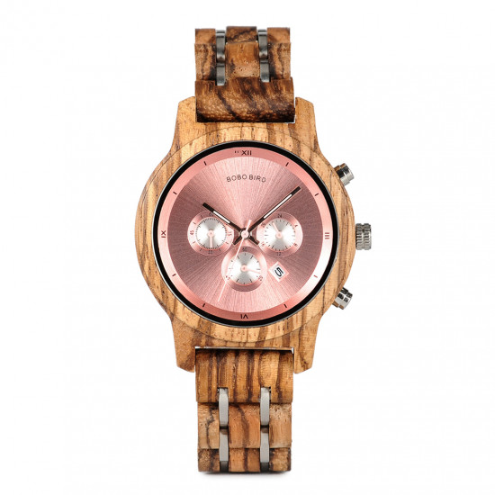 Bobo Bird GP018-3 Womens Quartz Wooden Watch