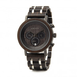 Bobo Bird GR001-5 Mens Quartz Wooden Watch