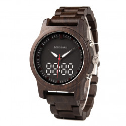 Bobo Bird GR002-1 Mens Quartz Wooden Watch