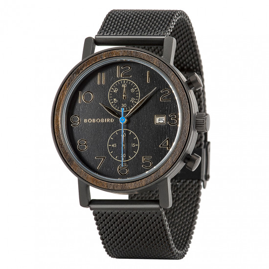 Bobo Bird GS008-4 Mens Quartz Wooden Watch