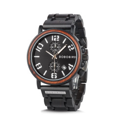 Bobo Bird GS026-1 Mens Quartz Wooden Watch
