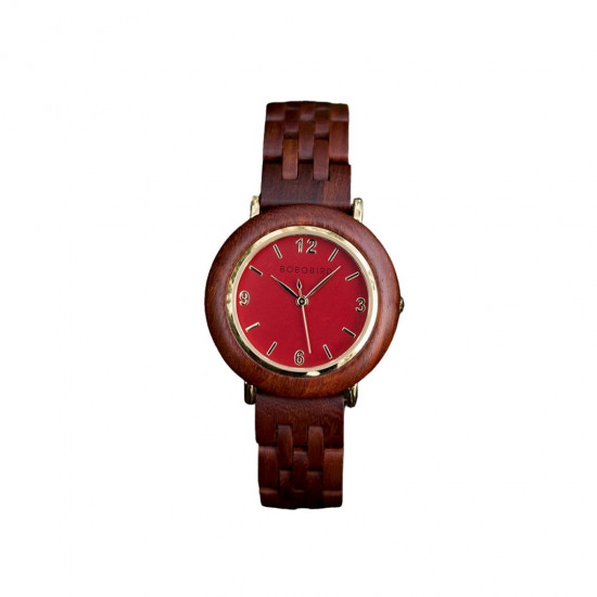 Bobo Bird GT025-2 Womens Quartz Wooden Watch