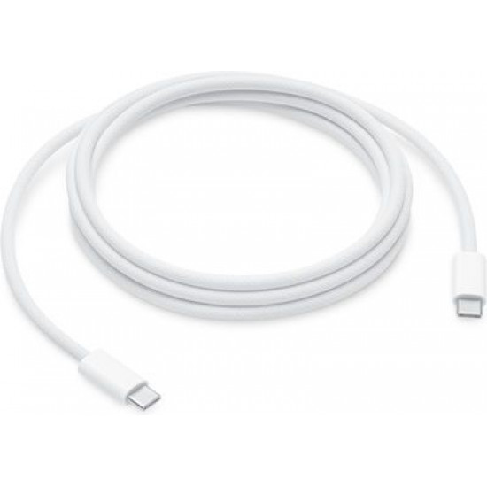 Apple USB 2.0 Cable USB-C male - USB-C 240W Λευκό 2m (MU2G3ZM/A)