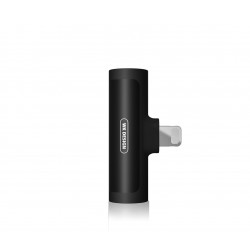Adaptor 2in1 Lighting to 2xFemale Lighting WK WDC-094i Black - WK