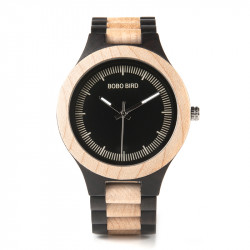 Bobo Bird GO002-1 Mens Quartz Wooden Watch