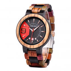 Bobo Bird GQ013-1Mens Quartz Wooden Watch